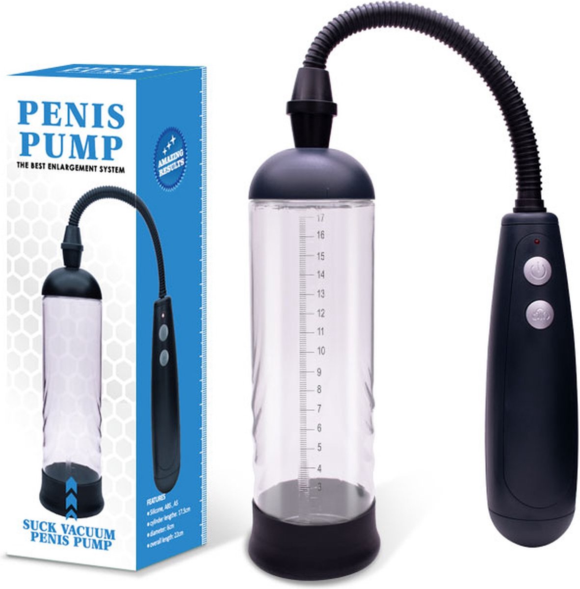 Goedkoopste Warrior King Super handmatige penispomp