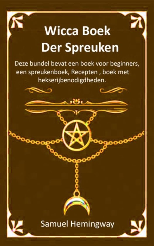 Wicca Boek der Spreuken - cover