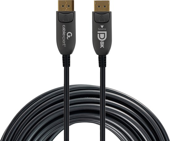 Câble DisplayPort optique Active (AOC) 8K « série premium AOC », 5 m