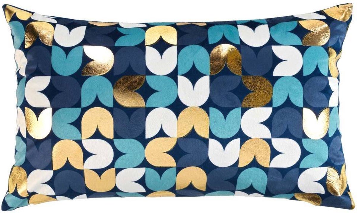 Fluwelen kussenhoes voor decoratief kussen VIVALDIP, 30 x 50 cm