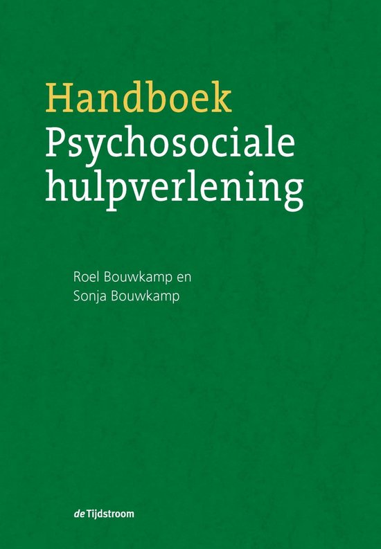 Handboek psychosociale hulpverlening - cover