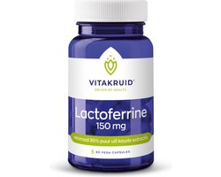 Vitakruid Vitakruid Lactoferrine 150 mg - 2 x 60 vegacapsules - 60 stuks