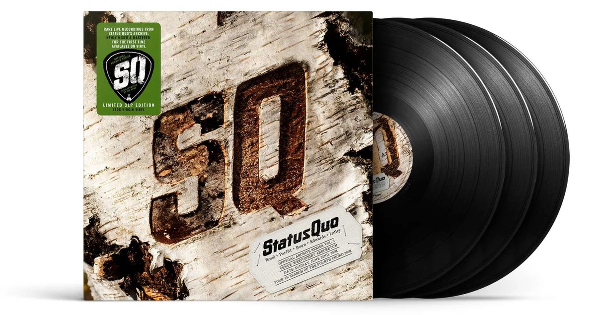 Status Quo - Live At Westonbirt Arboretum (3LP)