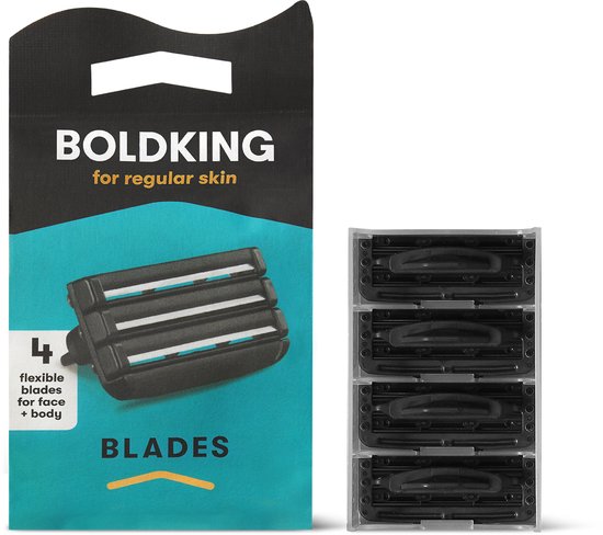 Boldking The Refill Blades 4x - scheermesjes