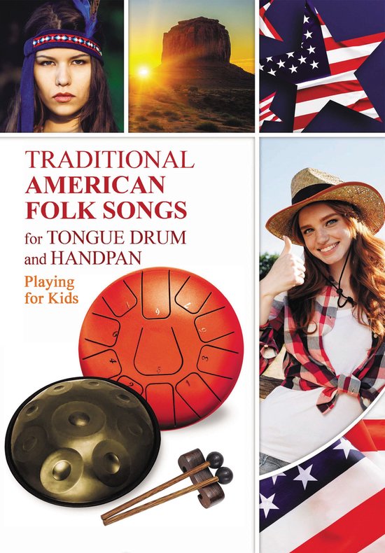 Traditional American Folk Songs for Tongue Drum or Handpan - cover
