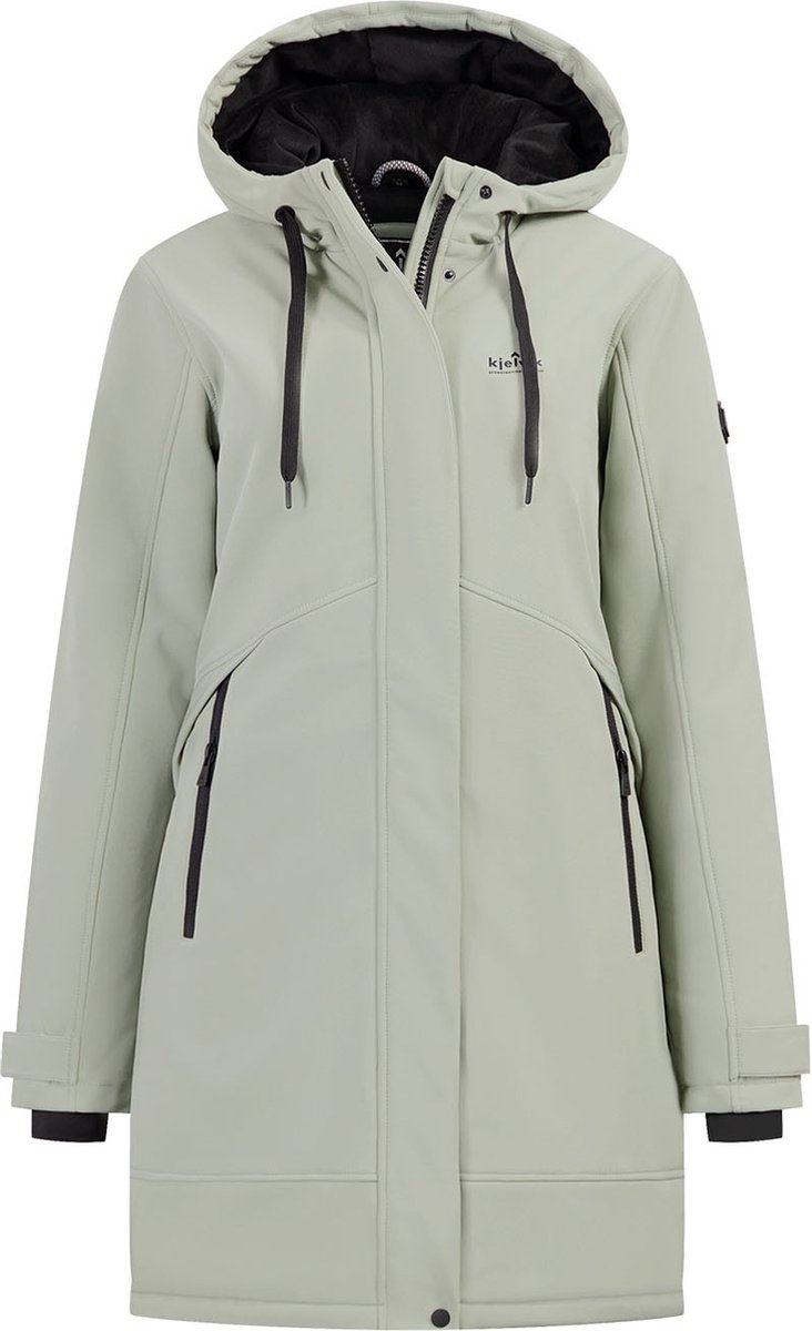 Kjelvik Gewatteerde Softshell Runa Vrouwen Groen