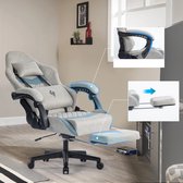 Bol.com Amalee - Game stoel - Comfortabele Computerstoel - met voetsteun - Verstelbaar - aanbieding