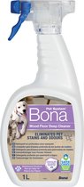 Bona Pet System Intensiefreiniger voor Houten Vloeren 1L - Huisdier Vlekkenreiniger en Geurverwijderaar - Urinegeur Verwijderaar - Stain Remover - Geschikt als Honden en Katten Spray