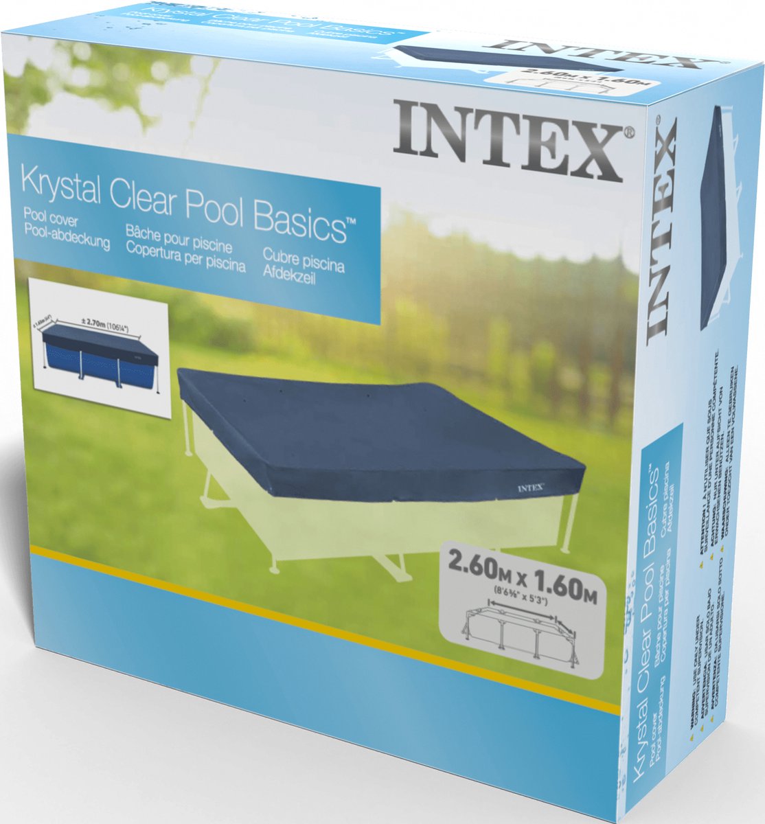 Intex Zwembad Afdekzeil - Rechthoekig 260 x 160 cm — afbeelding 6