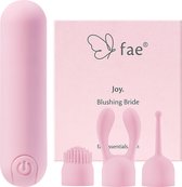 Fae® Vibrator voor Vrouwen - Clitoris Stimulator - Mini Bullet Vibrator - Sex Toys voor Vrouwen en koppels - Seksspeeltjes - Joy Series, Blushing Bride
