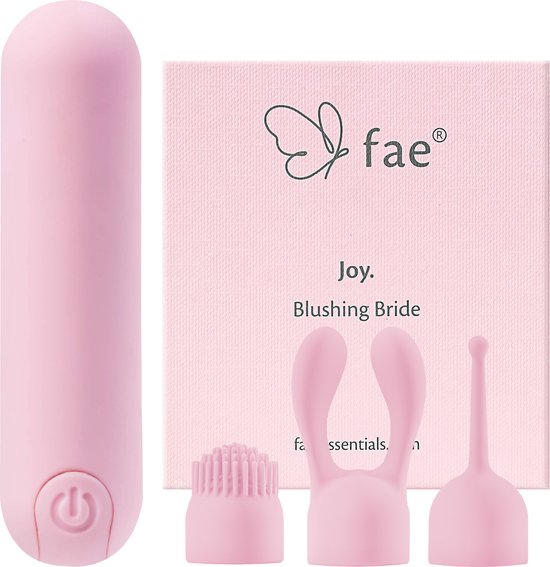 Foto: Fae vibrator voor vrouwen clitoris stimulator mini bullet vibrator sex toys voor vrouwen en koppels seksspeeltjes joy series blushing bride