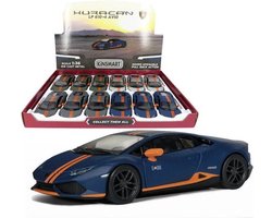 Lamborghini Huracán (12 cm) 1/36 kinsmart Pull-back motor - modelauto - model auto - schaalmodel - schaal model verkoop per stuk verkrijgbaar in 4 kleuren