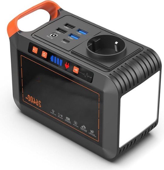 Powerbank, batterie externe 27000 mAh 98 Wh avec prise AC 100 W Chargeur portable avec port USB Chargeur de voyage universel P6 Powerbank, batterie externe 27000 mAh 98 Wh avec prise AC 100 W Chargeur portable avec port USB Chargeur de voyage universel P6