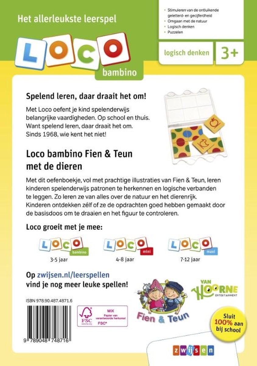 Loco Bambino - Loco bambino Fien & Teun met de dieren — afbeelding 5
