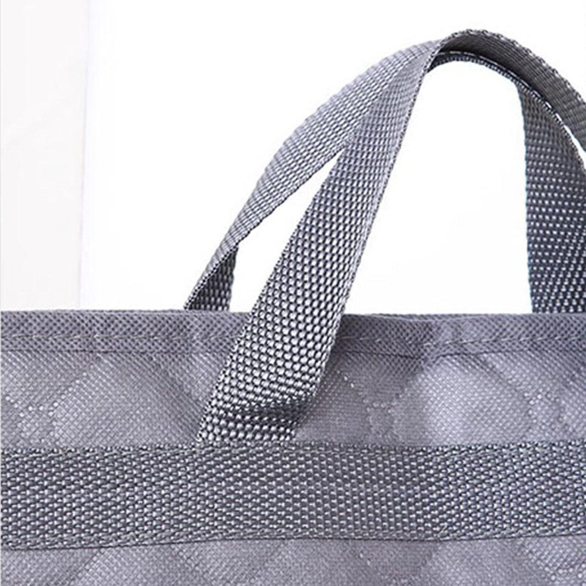 12pcs Clear Handbag Dust Bags - Purse Storage Organizer with Handles - 3 Sizes - Hanging Storage Bag for Handbags