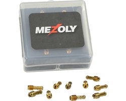 Mezoly Stationairsproeierkit voor Mikuni 15t/m37.5 (10 Delig)