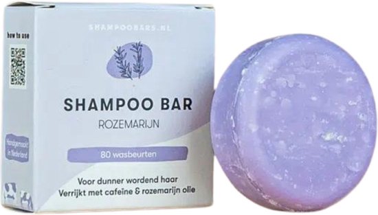 ShampooBars - Shampoo Bar Rozemarijn dunner wordend haar - 60g