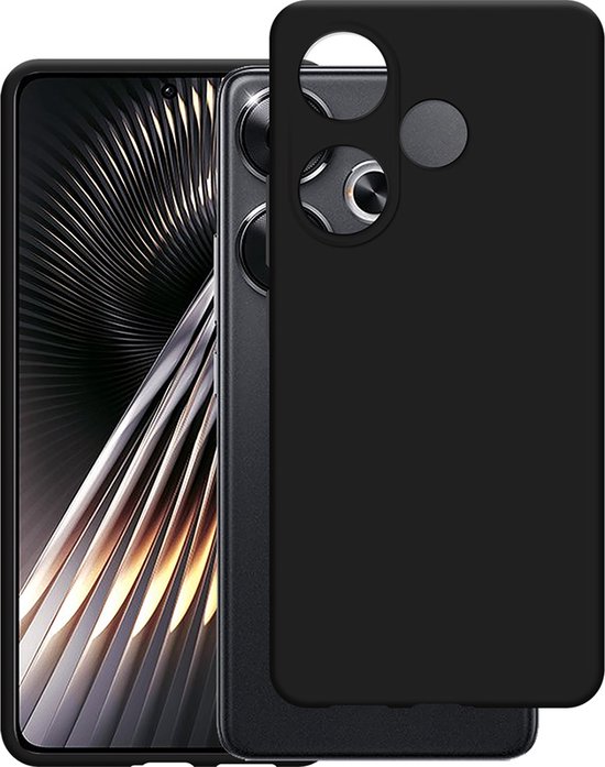 Just in case Soft Design Xiaomi Poco F6 Back Cover Zwart