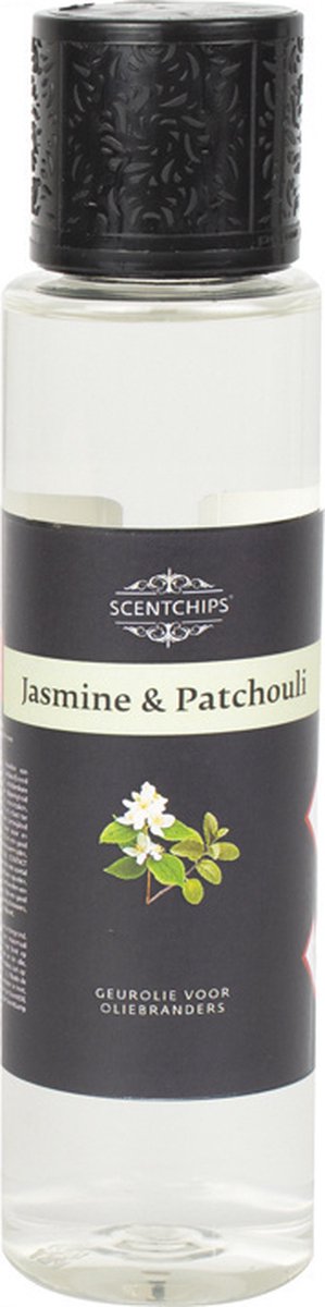 Goedkoopste Scentchips® Jasmine & Patchouli - Geurolie Voor Aromadiffuser - Geurolie Voor Oliebrander - Etherische Olie - Essentiele Olie - Etherische Olien - 200ml