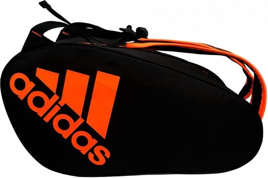 Adidas Racketbag Control Zwart/Oranje Padel Tas Adidas Racketbag Control Zwart/Oranje Padel Tas