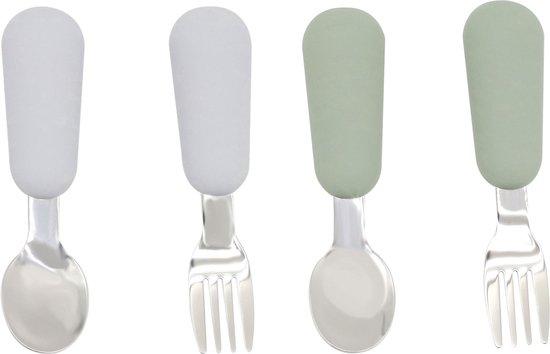 Couverts bébé - cuillière, fourchettes & petit couteau pour enfant : adbb