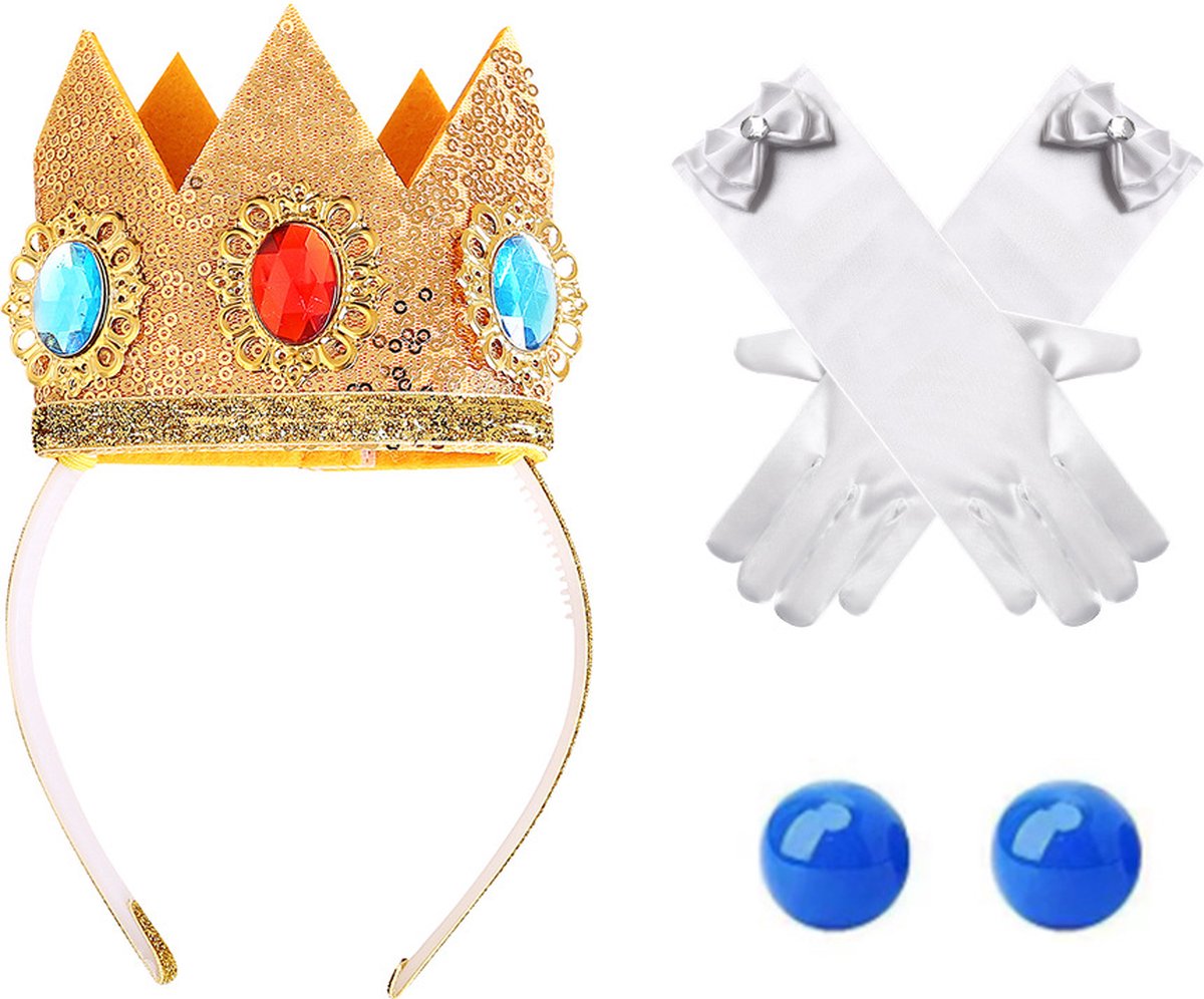 Joya Kids® Princess verkleed jurk voor kinderen | Verkleedjurk Meisje Prinses | Halloween thema kostuum | Carnaval kleding | prinsessen kostuum Jurk | — afbeelding 10