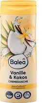 Balea Douchegel Vanille & Kokos - Vrij van microplastics - Fles gemaakt van 100% gerecycled materiaal - 300 ml