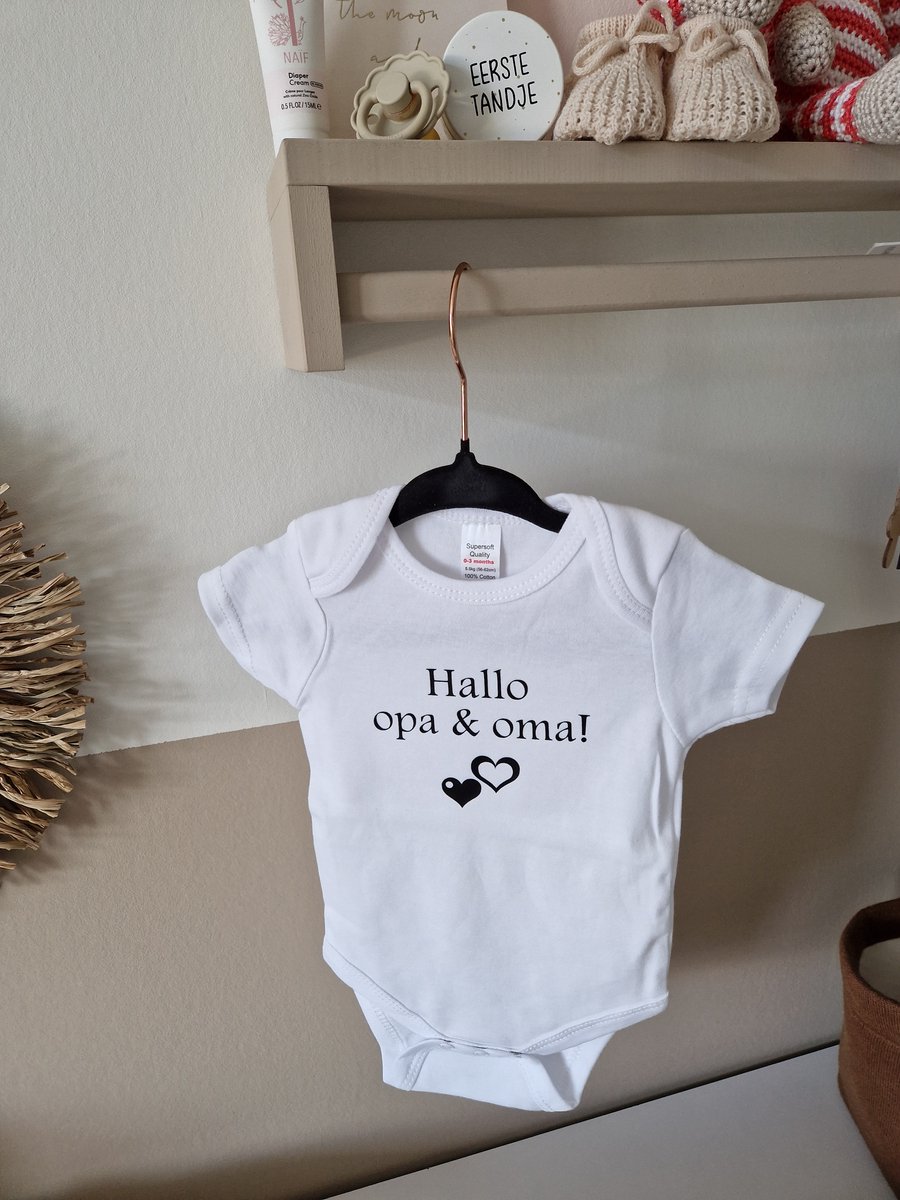 Goedkoopste Romper, jullie worden opa en oma - zwangerschapsaankondiging - zwanger