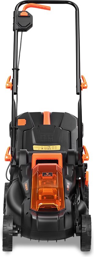 FUXTEC grasmaaier accu 40V (2x 20V) - set met batterij (2x 2Ah) en lader (2.4A dubbellader)