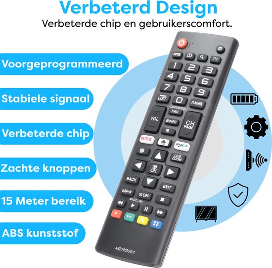 LG AKB75675311 original Fernbedienung für Smart LED TV - SUB