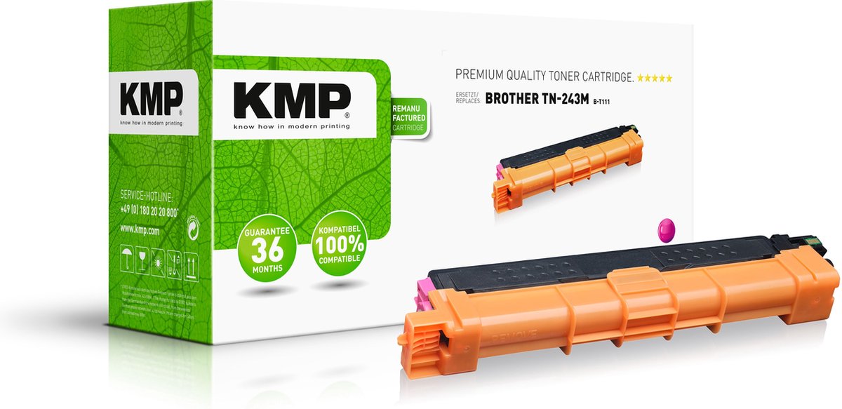 KMP 1268,0006 tonercartridge 1 stuk(s) Compatibel Magenta
