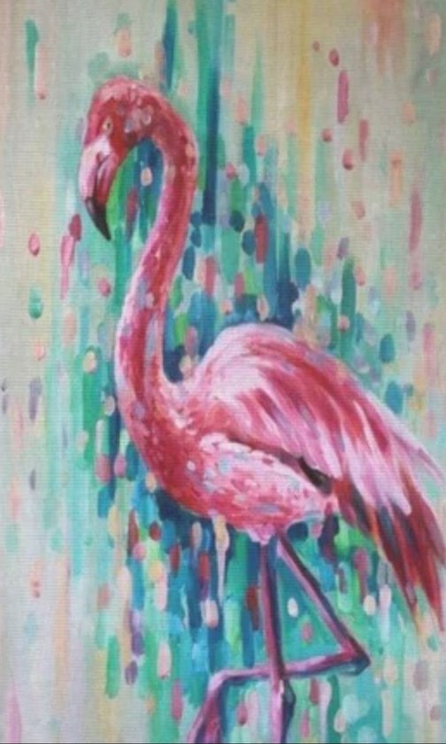 Diamond Painting Dieren | Flamingo – F4B Diamond Painting