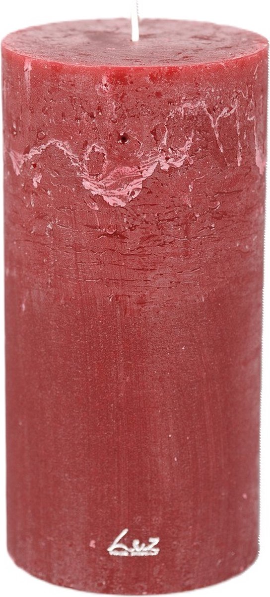 Rasteli Luz Your Senses Stomp Kaars Rood D 10 cm H 20 cm