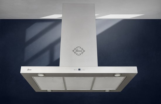 SNDOAS A Afzuigkap, 90 cm, convectie, 400 m³/u, met actieve