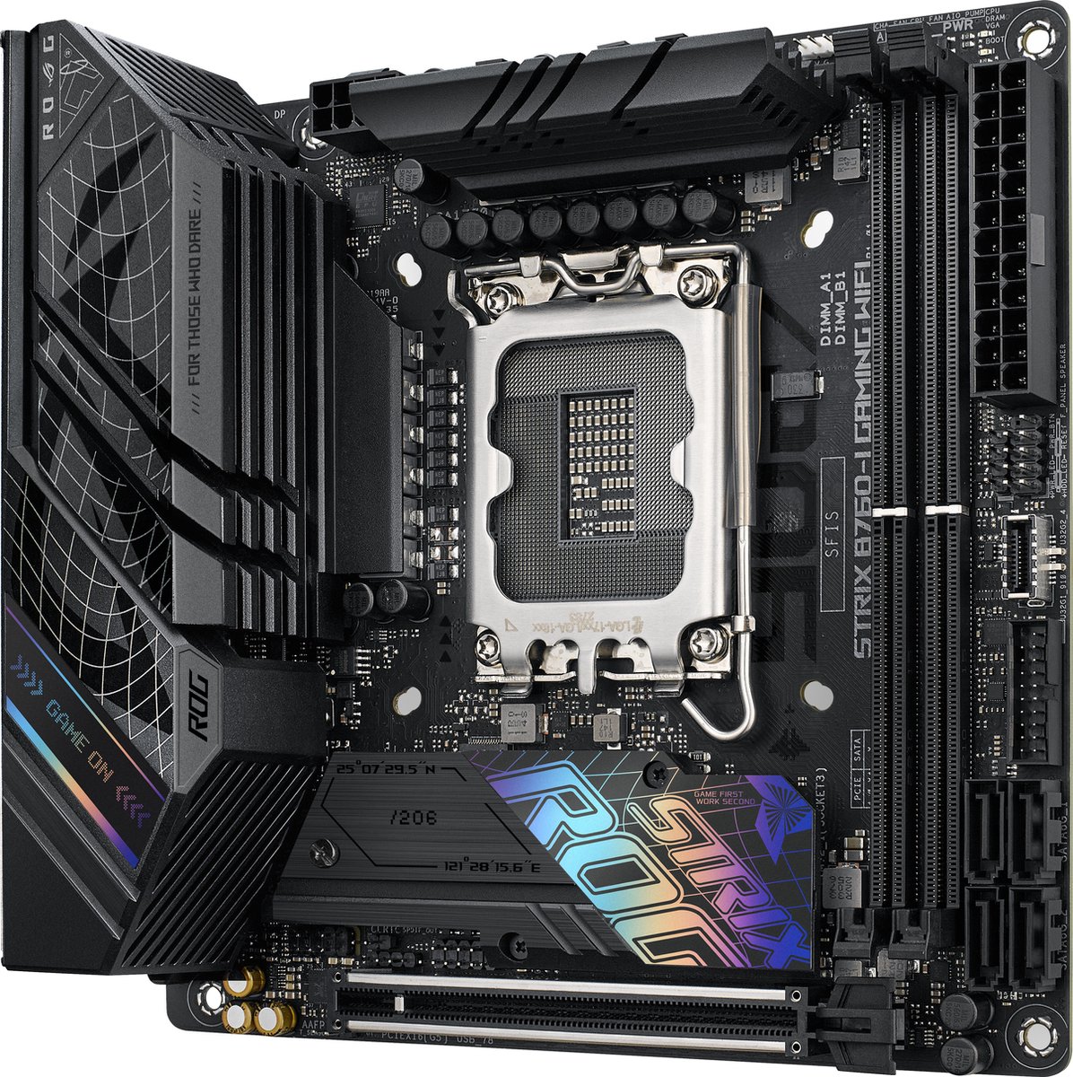 Asus Rog Strix B760-I Gaming Wifi Intel B760 Lga 1700 Mini Itx moederbord - afbeelding 4