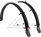 XLC MG-F03 Spatbord Stadfiets Set - 26 inch / 58 mm - PVC - Geschikt voor Stad/Tour Fiets