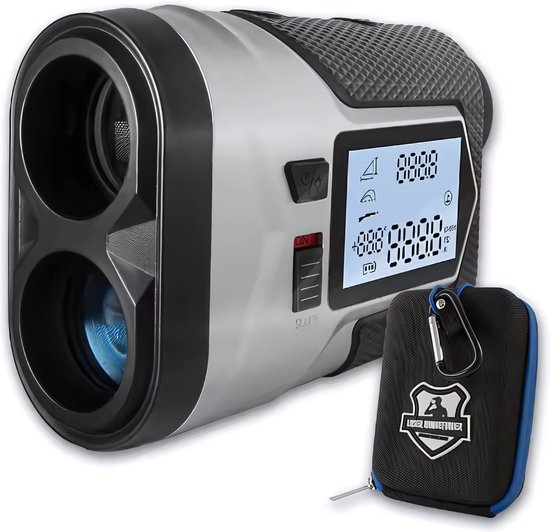 Foto: Golf rangefinder afstandsmeter golf laser rangefinder golf 600m met beeldscherm golftrainingsmateriaal golf accessoires laser rangefinder met hellingberekening voor de meest accuraten afstanden 