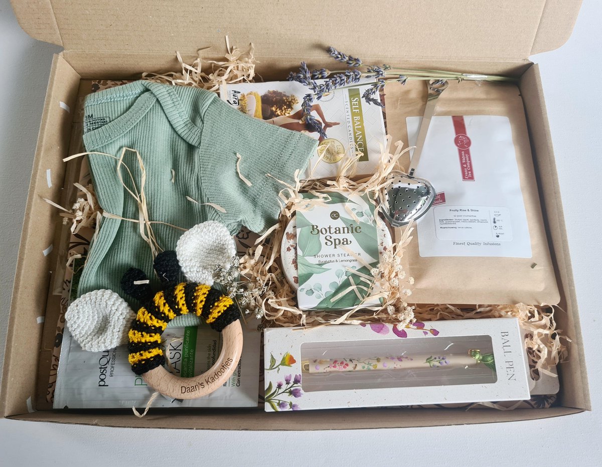 Goedkoopste kraamcadeau brievenbus - Kraamcadeau newborn - mommy to be cadeaupakket - mama in spe geschenk