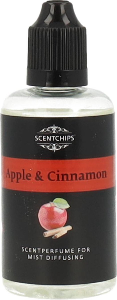 Scentchips® Appel & Kaneel - Geurolie Voor Aromadiffuser - Geurolie Voor Oliebrander - Navulling Geurbrander - Etherische Olie - Geurverspreiders - Verdamper