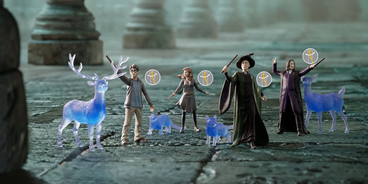 Schleich Harry Potter Professor Anderling & Patronus speelfiguur thumbnail 2