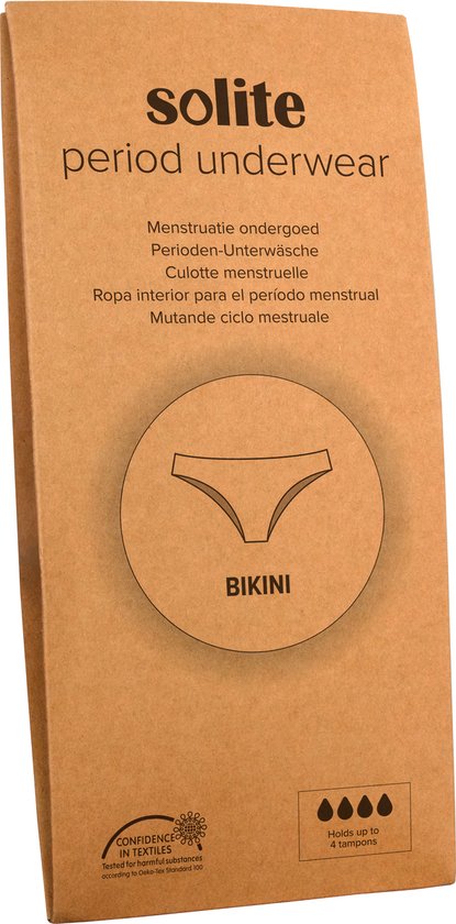Sous-vêtements menstruels Solite - Slips menstruels - Pantalons menstruels - Sous-vêtements menstruels - Sous-vêtements menstruels - Taille M