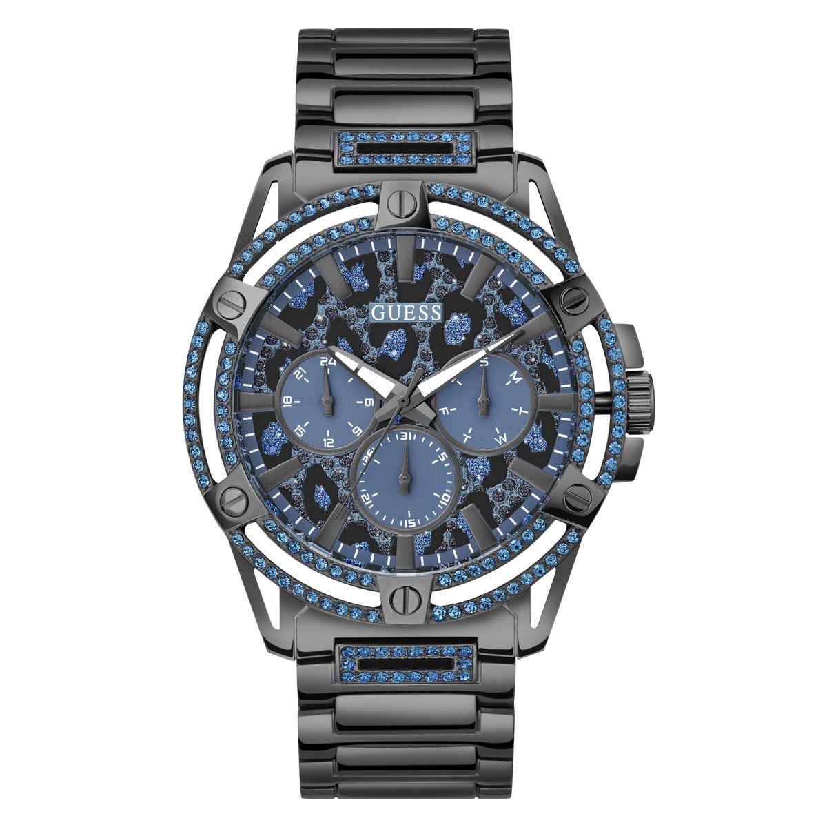 GUESS King GW0497G5 - Herenhorloge - Ø 48 MM