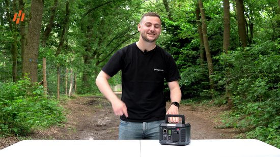 HEKO Solar® Master 300 + Unfold 60 - Powerstation met Zonnepaneel - 300W (600W Piek) - 231Wh Capaciteit - 60W Zonnepaneel - Draagbaar - Generator - Voor Noodpakket, Stroomuitval, Kamperen en Outdoor