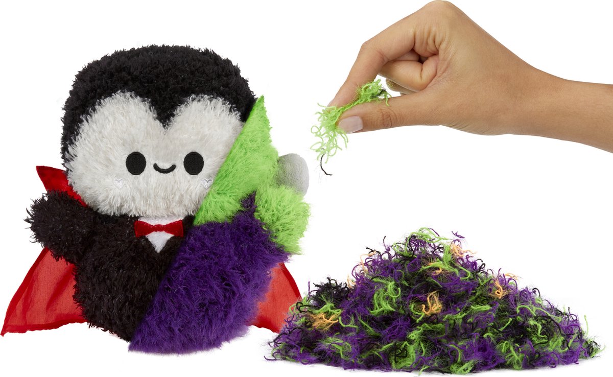 Fluffie Stuffiez Small knuffel - Halloweenpompoen - Plukknuffel