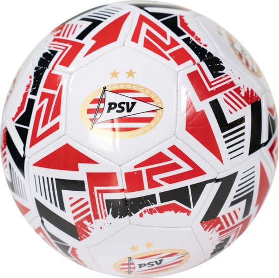 PSV Voetbal Logo Rood Wit zwart