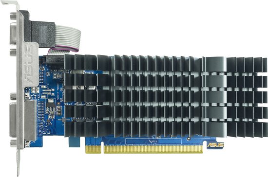 ASUS GeForce GT 710 – 2GB GDDR5, passieve koeling (HDMI/VGA/DVI)