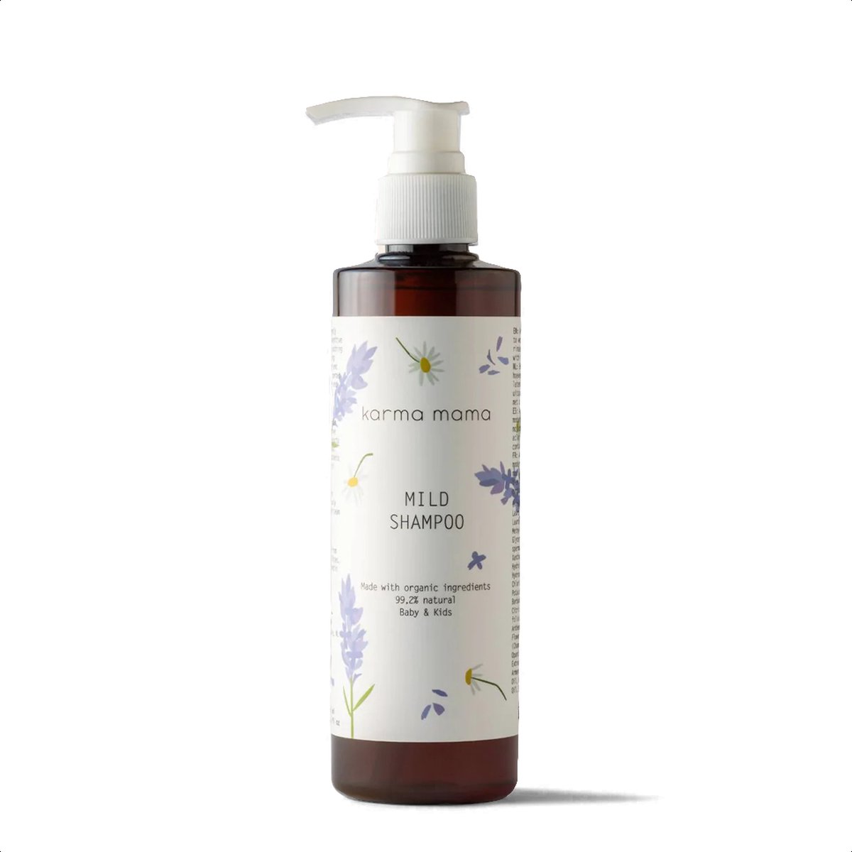 Goedkoopste Karma Mama Mild Shampoo - 250ml Baby Shampoo - met Shea Butter, Aloe Vera, Kokosnoot en Kamille - pH waarde voor Newborn Baby en Kind - Lavendel Geur
