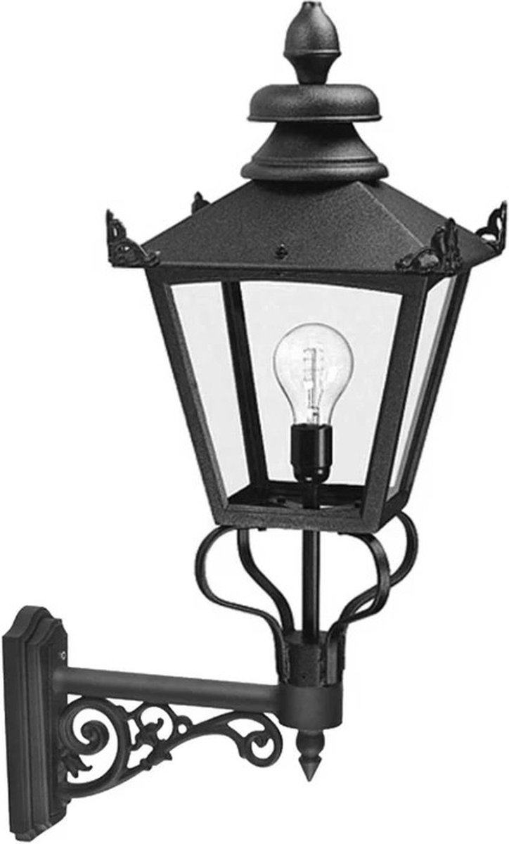 Elstead Lighting LED Wand Buitenlamp Grampian | 1X E27 Max 60W | IP44 | Dimbaar | Black