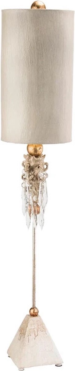 Flambeau LED Tafellamp Madison | 1X E27 Max 60W | Putty Patina, Gold Leaf.