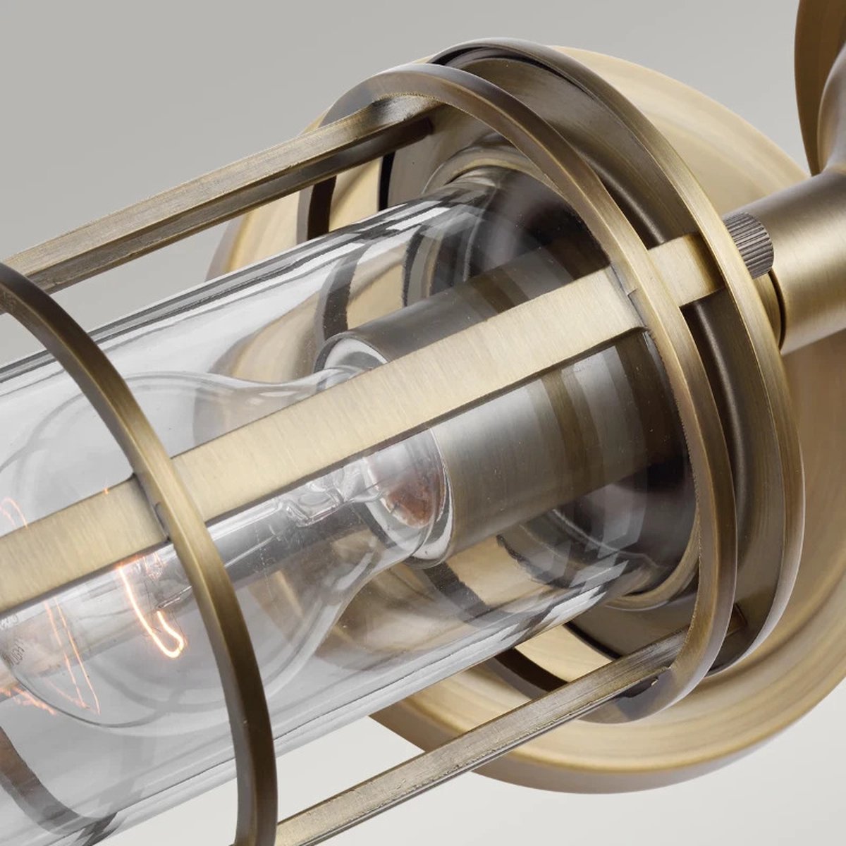 Feiss LED Wandlamp Urban Restoration | 2X E27 Max 60W | IP44 | Dark Antique Brass